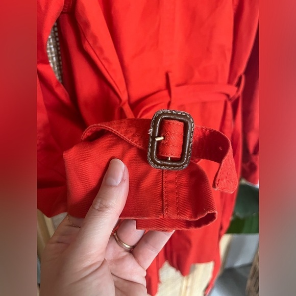 J. Crew Red Hooded Jacket - Picture 3 of 7